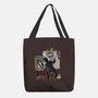 Keanu Triple Self-Portrait-none basic tote bag-zascanauta