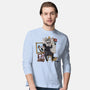 Keanu Triple Self-Portrait-mens long sleeved tee-zascanauta