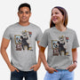 Keanu Triple Self-Portrait-unisex basic tee-zascanauta