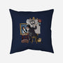 Keanu Triple Self-Portrait-none removable cover w insert throw pillow-zascanauta