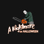 A Nightmare On Halloween-womens off shoulder sweatshirt-goodidearyan
