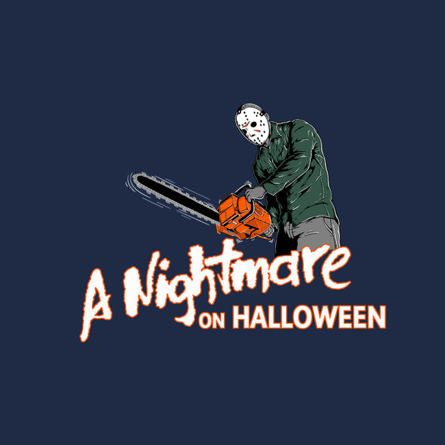 A Nightmare On Halloween-womens basic tee-goodidearyan