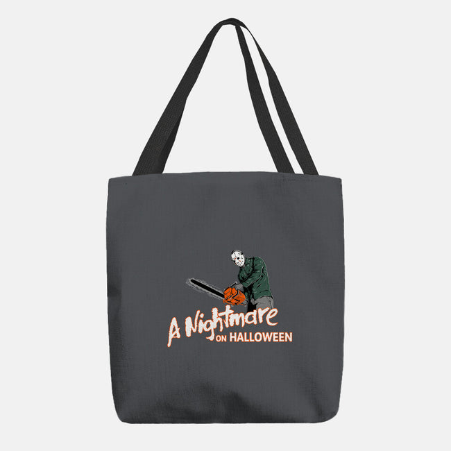 A Nightmare On Halloween-none basic tote bag-goodidearyan