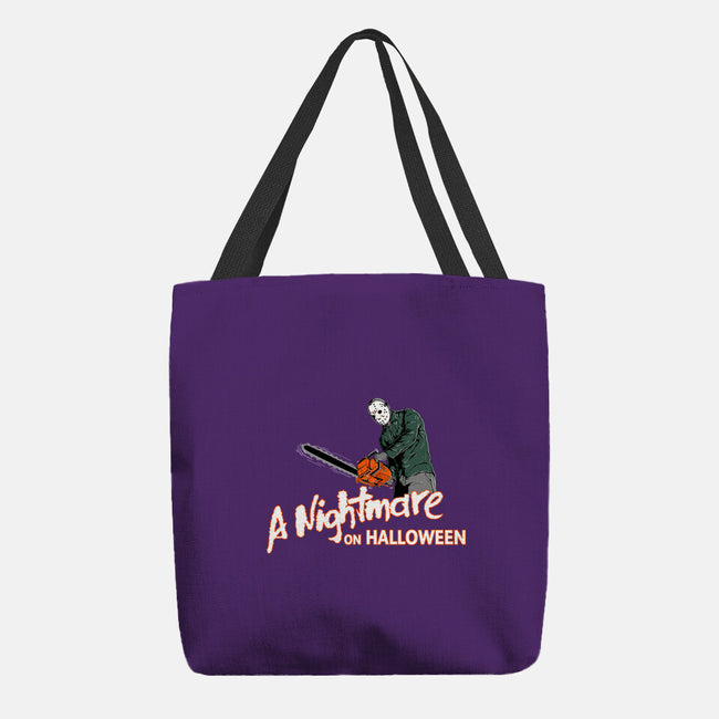 A Nightmare On Halloween-none basic tote bag-goodidearyan
