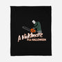 A Nightmare On Halloween-none fleece blanket-goodidearyan