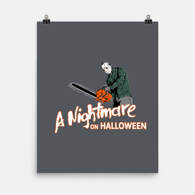 A Nightmare On Halloween-none matte poster-goodidearyan