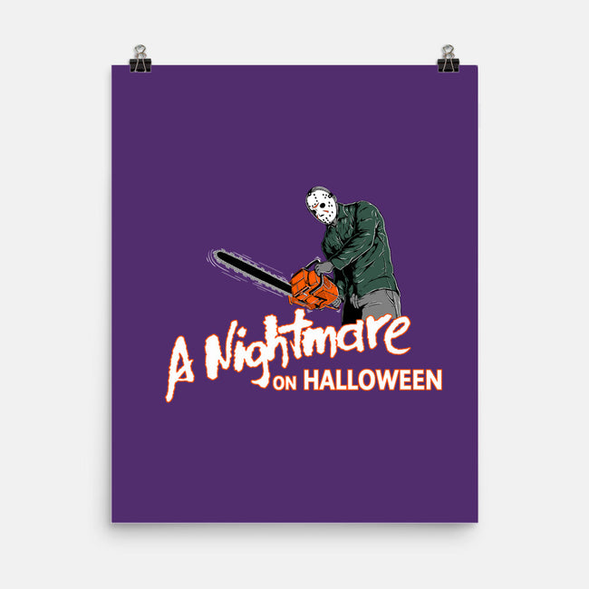 A Nightmare On Halloween-none matte poster-goodidearyan