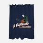A Nightmare On Halloween-none polyester shower curtain-goodidearyan