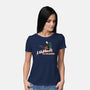 A Nightmare On Halloween-womens basic tee-goodidearyan