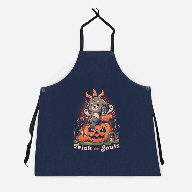 Trick Or Souls-unisex kitchen apron-eduely