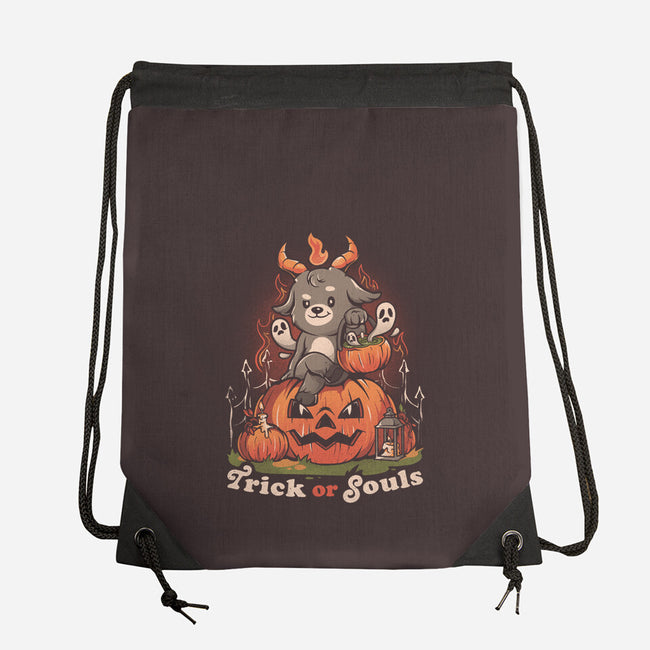 Trick Or Souls-none drawstring bag-eduely