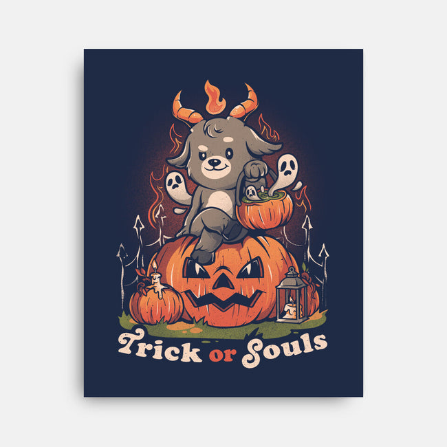 Trick Or Souls-none stretched canvas-eduely