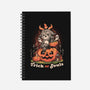 Trick Or Souls-none dot grid notebook-eduely
