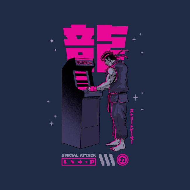Street Gamer-none drawstring bag-retrodivision
