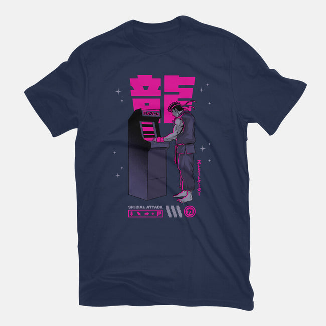 Street Gamer-womens fitted tee-retrodivision