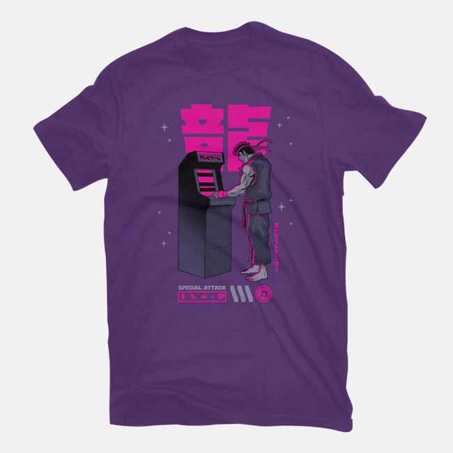 Street Gamer-womens fitted tee-retrodivision