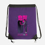 Street Gamer-none drawstring bag-retrodivision