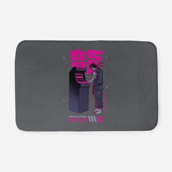 Street Gamer-none memory foam bath mat-retrodivision