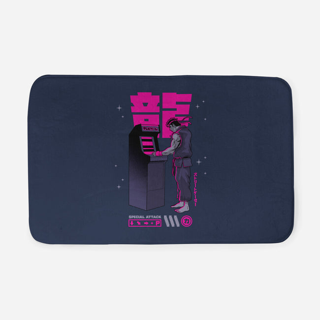 Street Gamer-none memory foam bath mat-retrodivision