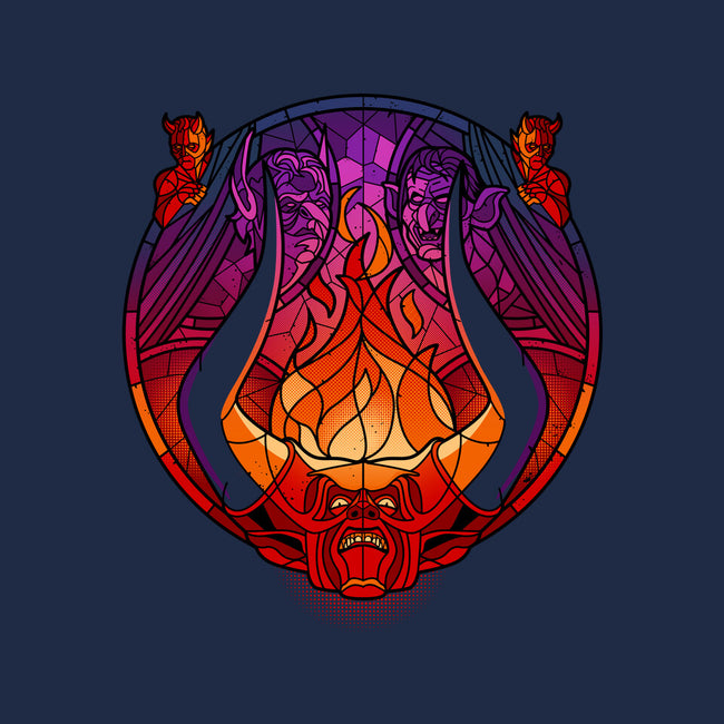 Stained Glass Darkness-none glossy sticker-daobiwan