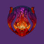 Stained Glass Darkness-none adjustable tote bag-daobiwan