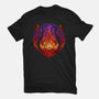 Stained Glass Darkness-womens basic tee-daobiwan