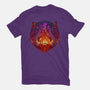 Stained Glass Darkness-womens basic tee-daobiwan