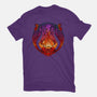 Stained Glass Darkness-womens fitted tee-daobiwan