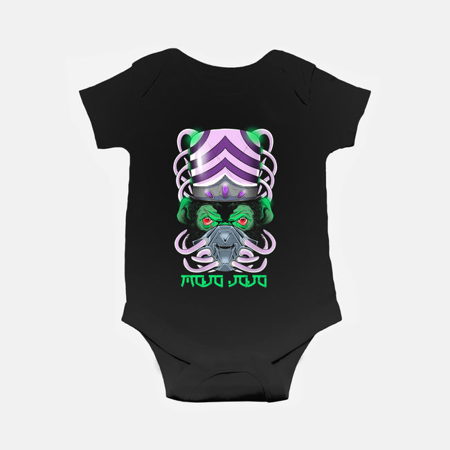 Crazy Monkey-baby basic onesie-Conjura Geek