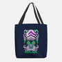 Crazy Monkey-none basic tote bag-Conjura Geek