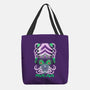 Crazy Monkey-none basic tote bag-Conjura Geek