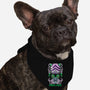 Crazy Monkey-dog bandana pet collar-Conjura Geek