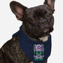 Crazy Monkey-dog bandana pet collar-Conjura Geek