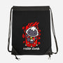Hello Lamb-none drawstring bag-demonigote