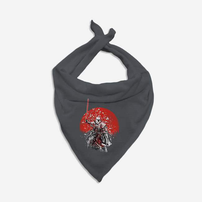 Samurai Trooper-dog bandana pet collar-kharmazero