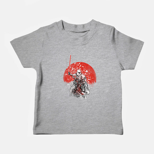 Samurai Trooper-baby basic tee-kharmazero