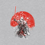 Samurai Trooper-womens v-neck tee-kharmazero