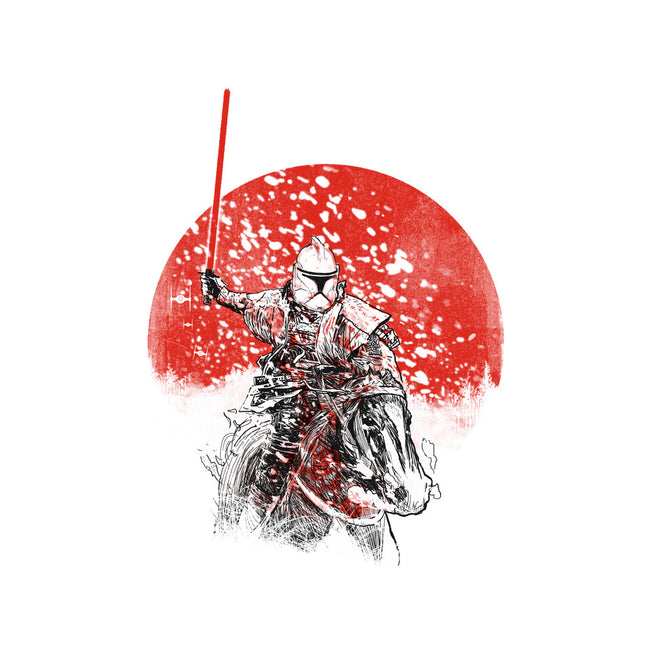 Samurai Trooper-womens off shoulder tee-kharmazero