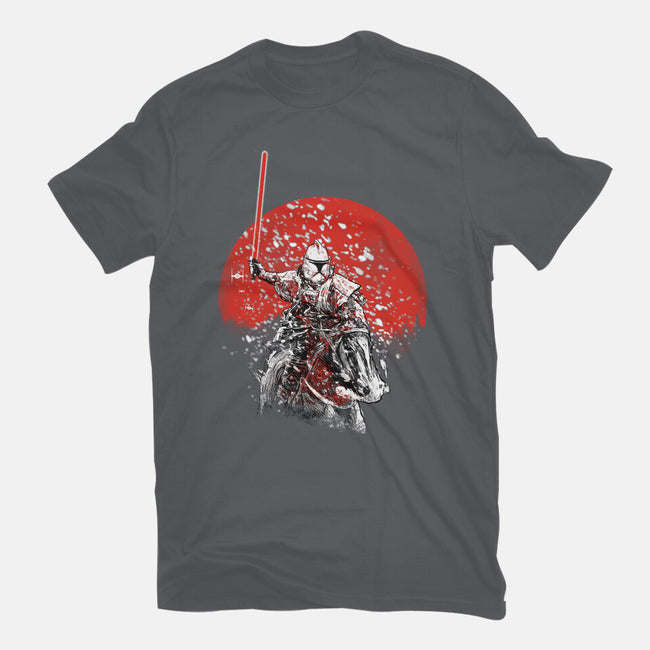 Samurai Trooper-womens basic tee-kharmazero