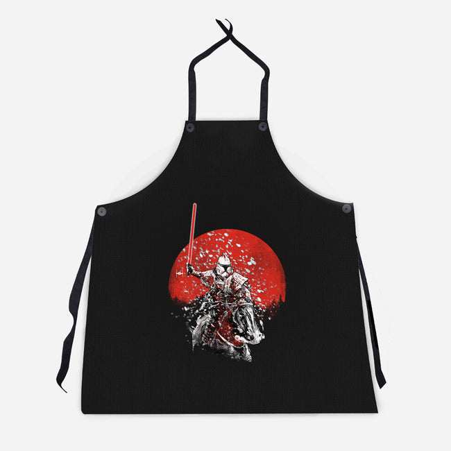Samurai Trooper-unisex kitchen apron-kharmazero