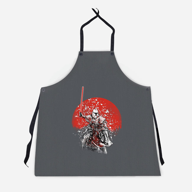 Samurai Trooper-unisex kitchen apron-kharmazero