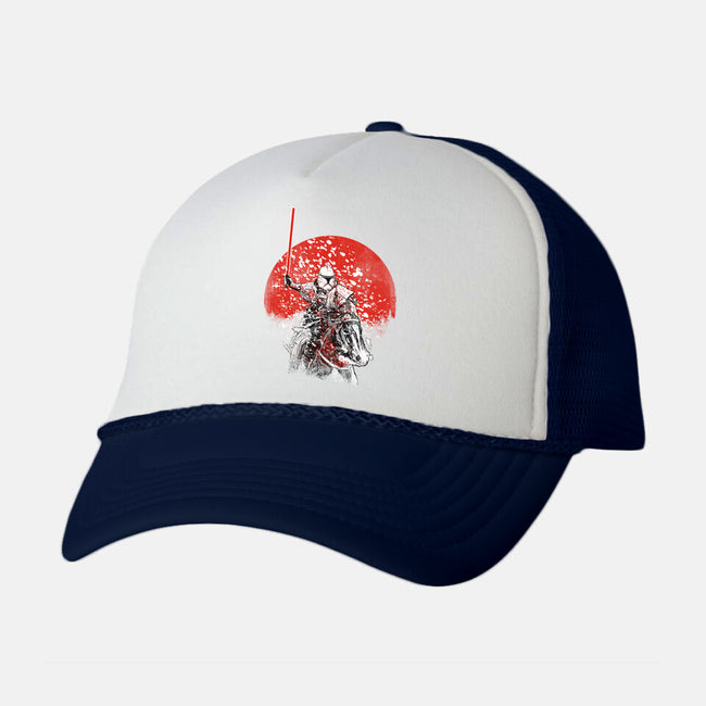 Samurai Trooper-unisex trucker hat-kharmazero