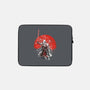 Samurai Trooper-none zippered laptop sleeve-kharmazero