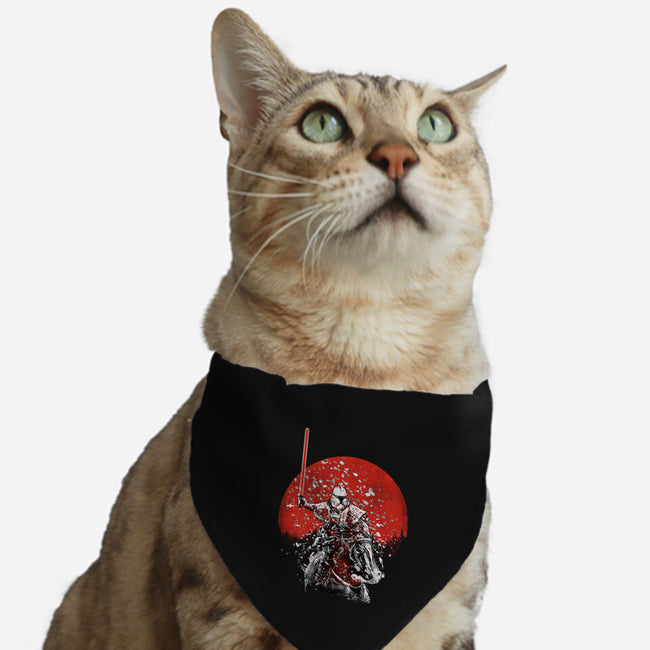 Samurai Trooper-cat adjustable pet collar-kharmazero