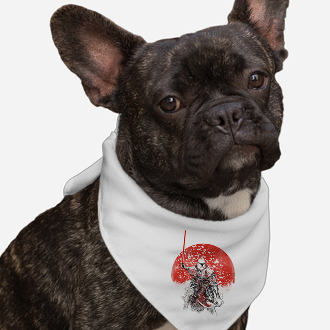 Samurai Trooper-dog bandana pet collar-kharmazero