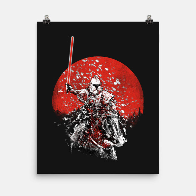 Samurai Trooper-none matte poster-kharmazero