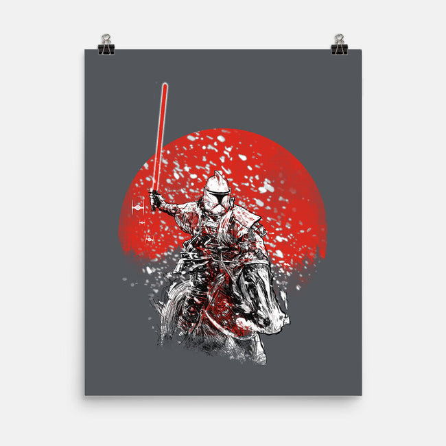 Samurai Trooper-none matte poster-kharmazero