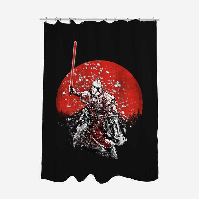 Samurai Trooper-none polyester shower curtain-kharmazero