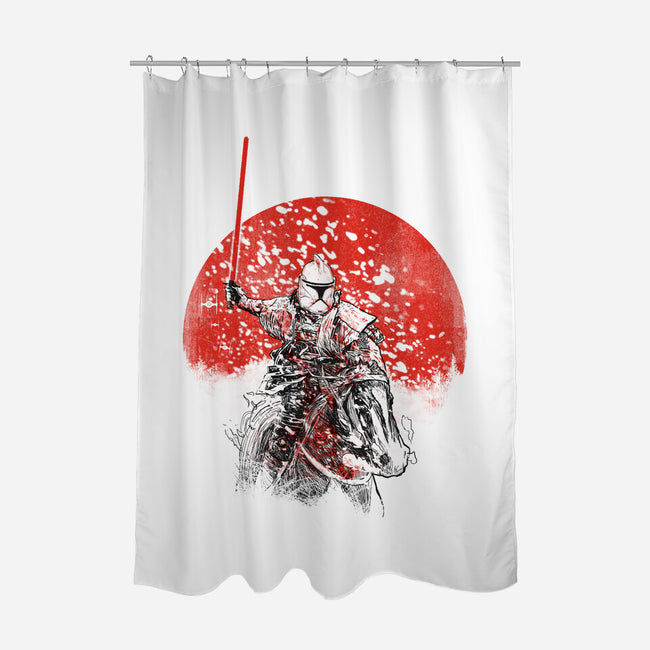 Samurai Trooper-none polyester shower curtain-kharmazero