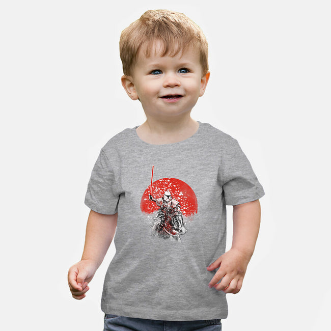 Samurai Trooper-baby basic tee-kharmazero